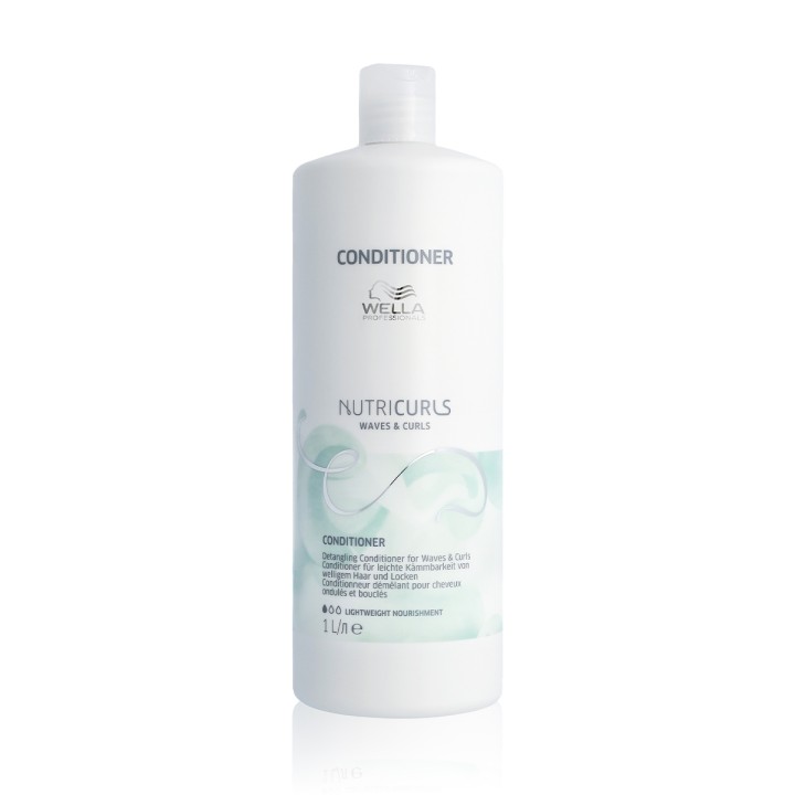 Wella Nutricurls Waves & Curls Detangling Conditioner 1000 ml