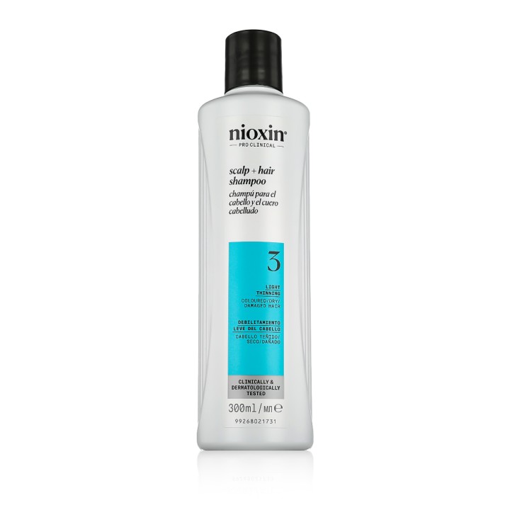 Nioxin System 3 Scalp + Hair Shampoo Light Thinning 300 ml