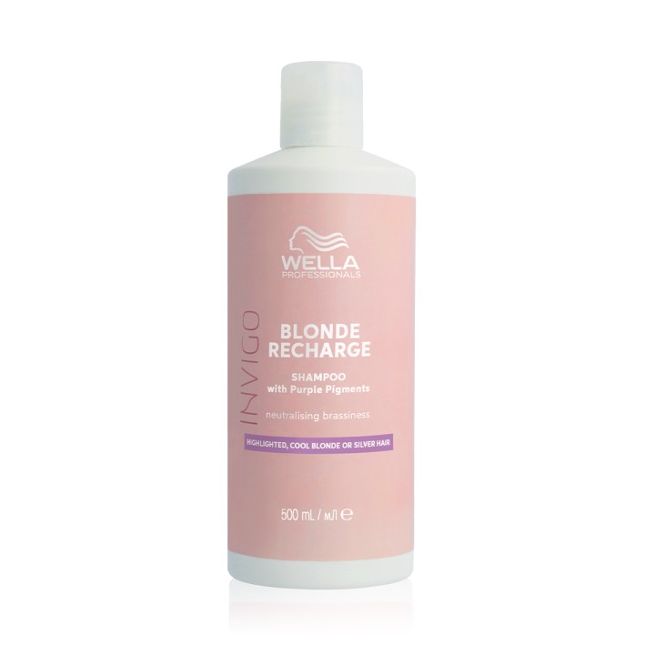 Wella Invigo Blonde Recharge Shampoo 500 ml