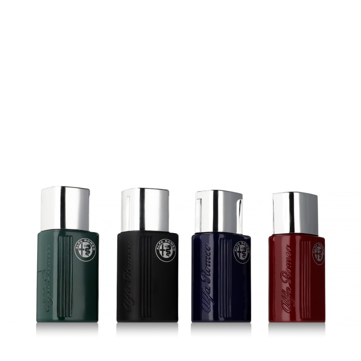 Alfa Romeo Black EDT Green 15 ml + EDT Black 15 ml + EDT Blue 15 ml + EDT Red 15 ml (herren)