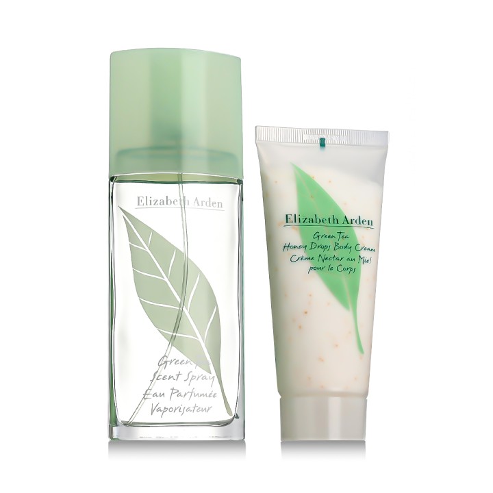 Elizabeth Arden Green Tea EDT 100 ml + BC Green Tea Honey Drops 100 ml (dames)