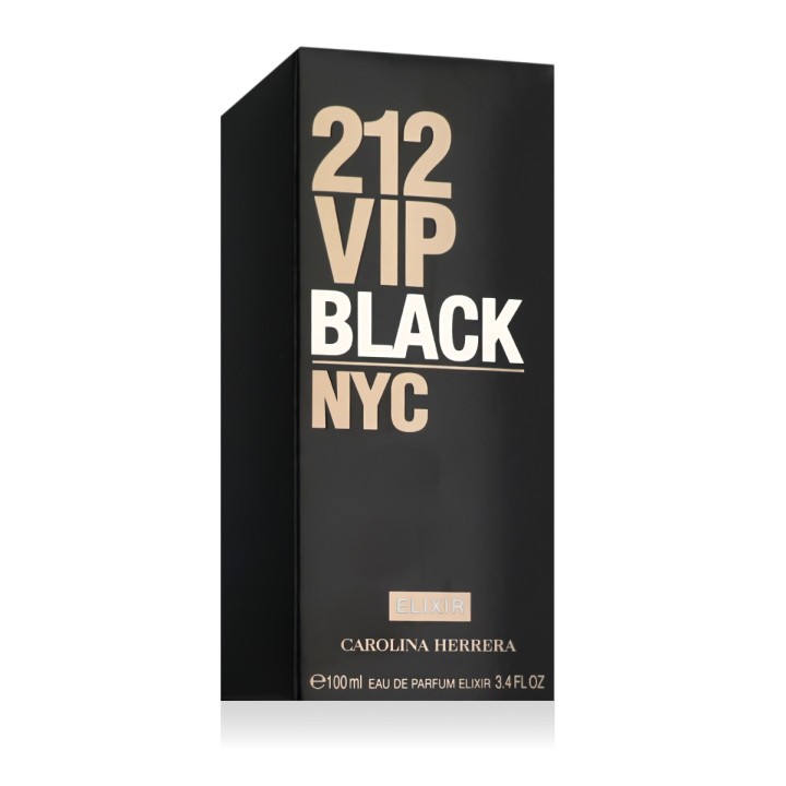 Carolina Herrera 212 VIP Black NYC Elixir Eau De Parfum 100 ml (uomo)