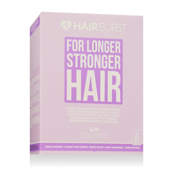 HAIRBURST For Curly And Wavy Hair Shampoo & Conditioner Set