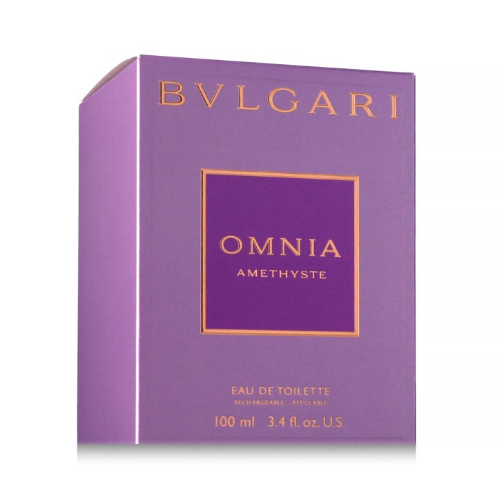 Bvlgari Omnia Amethyste Eau De Toilette Refillable 100 ml (mujer)