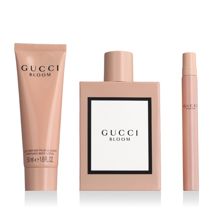 Gucci Bloom EDP 100 ml + EDP MINI 10 ml + BL 50 ml (damen)
