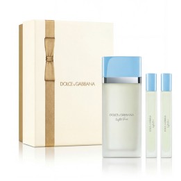 Dolce & Gabbana Light Blue EDT 100 ml + 2 x EDT MINl (damen)