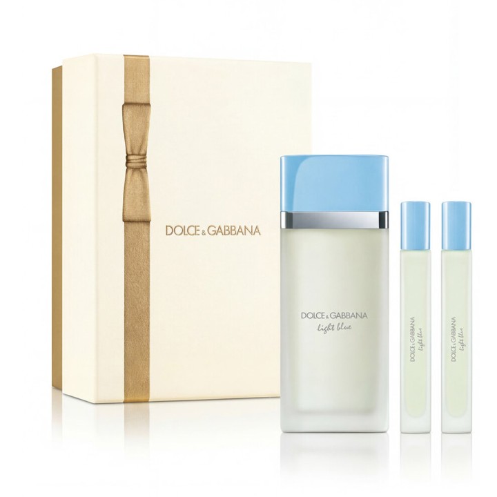 Dolce & Gabbana Light Blue EDT 100 ml + 2 x EDT MINl (femme)