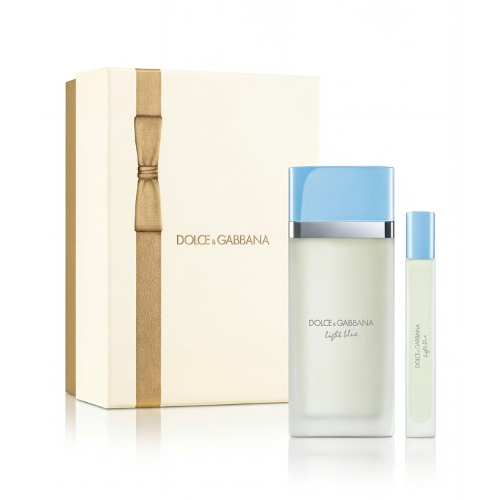 Dolce & Gabbana Light Blue 2025 EDT 100 ml + EDT MINI 10 ml (damen)
