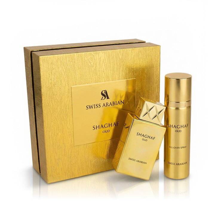 Swiss Arabian Shaghaf Oud EDP 75 ml + Bodyspray 75 ml (unisex)