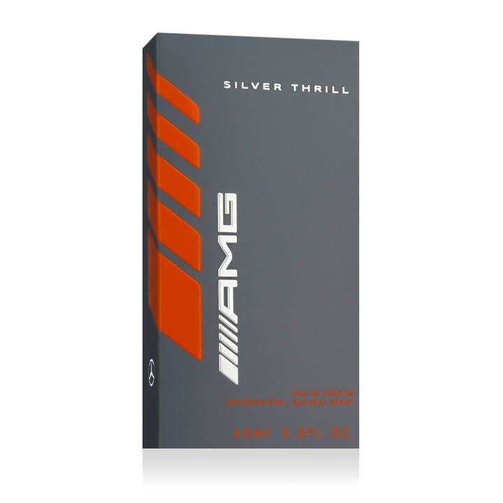 Mercedes-Benz AMG Silver Thrill Eau De Parfum Refillable 60 ml (herren)