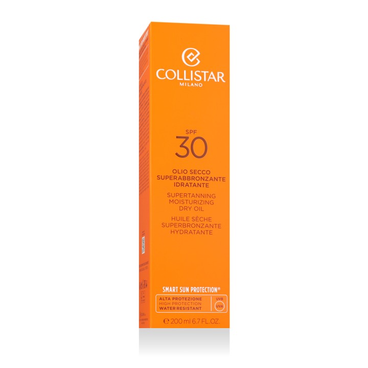 Collistar Smart Sun Protection® Supertanning Moisturizing Dry Oil SPF 30 200 ml