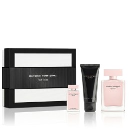 Narciso Rodriguez For Her EDP 50 ml + EDP MINI 7.5 ml + BL 50 ml (mujer)