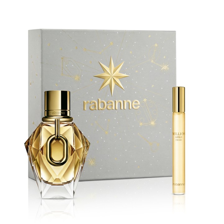 Rabanne Million Gold For Her EDP 50 ml + EDP MINI 10 ml (dames)