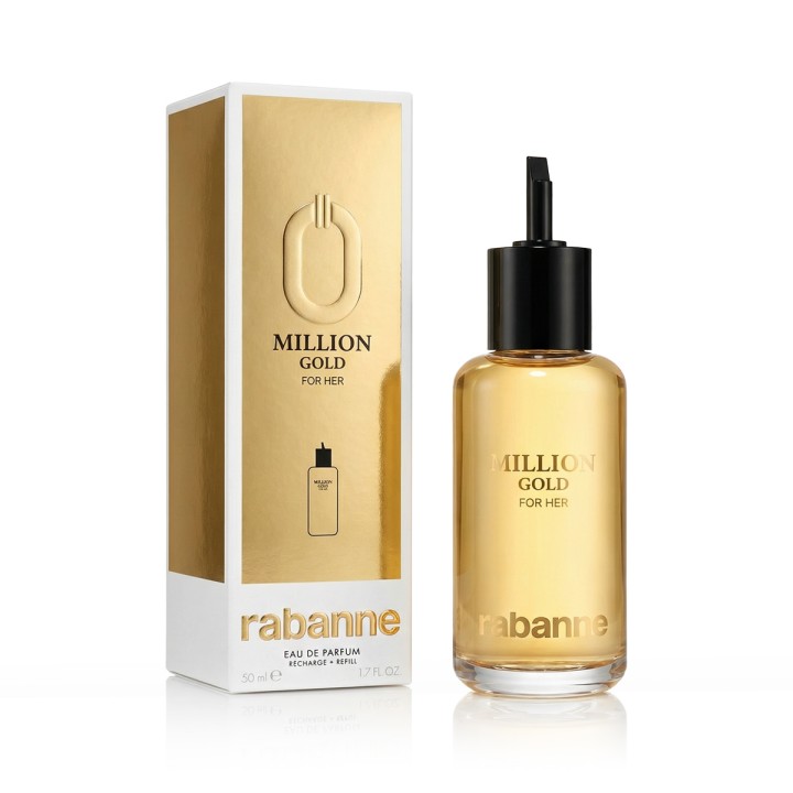 Rabanne Million Gold For Her Parfum Refillable 50 ml (mujer)