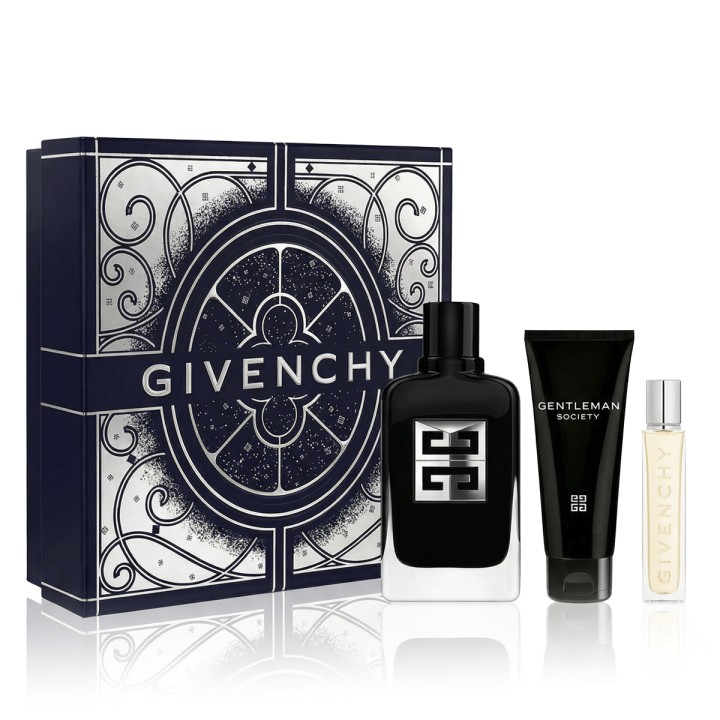 Givenchy Gentleman Society EDP 100 ml + EDP MINI 12,5 ml + SG 75 ml (herren)