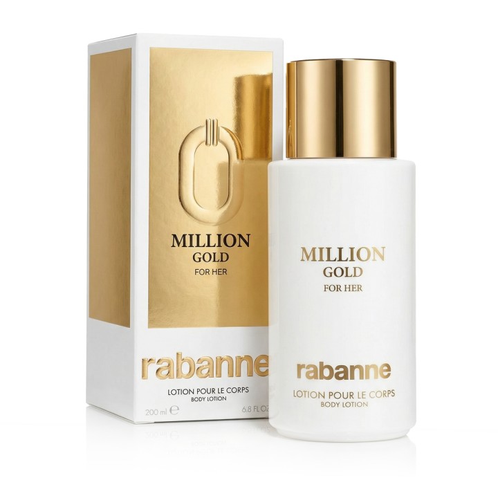 Rabanne Million Gold For Her Body Lotion 200 ml (mujer)