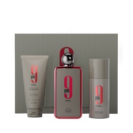 Afnan 9 pm Rebel EDP 100 ml + Bodyspray 150 ml + SG 150 ml (unisex)