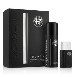 Alfa Romeo Black EDT 15 ml + Bodyspray 150 ml (hombre)