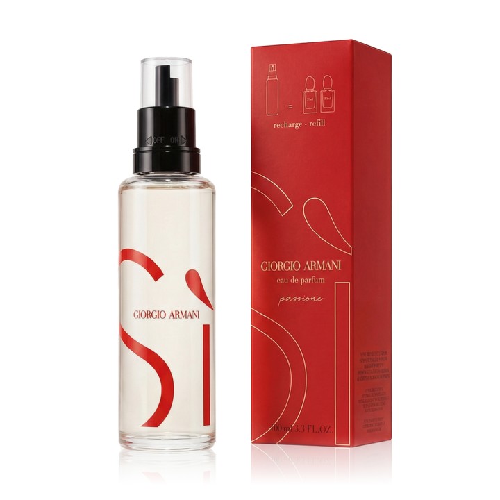 Giorgio Armani Sì Passione Eau De Parfum Refillable 100 ml (dames)