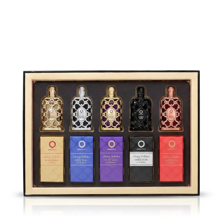 Orientica Luxury Collection Discovery Iconic Bottle Set EDP MINI 5 x 7,5 ml