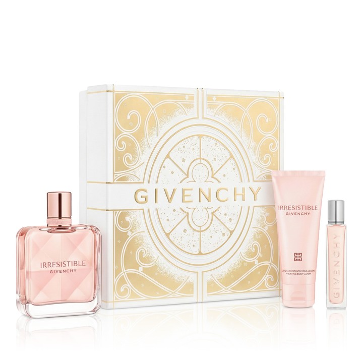 Givenchy Irresistible EDP 50 ml + EDP Refillable Miniature 12,5 ml + BL 75 ml (donna)