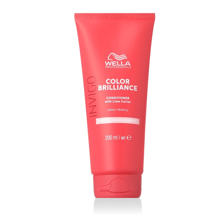 Wella Invigo Color Brilliance Conditioner With Lime Caviar (Fine To Medium Coloured Hair) 200 ml