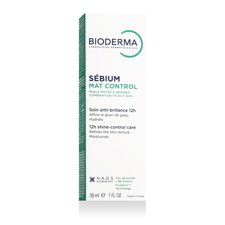 Bioderma Sébium Mat Control 12h Shine-Control Care 30 ml