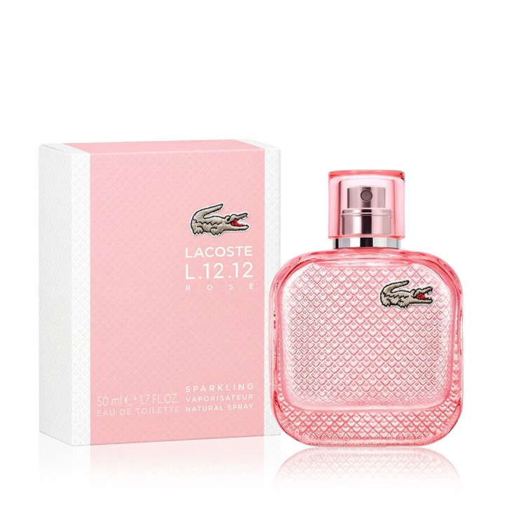Lacoste L.12.12 Rose Sparkling Eau De Toilette 50 ml (donna)
