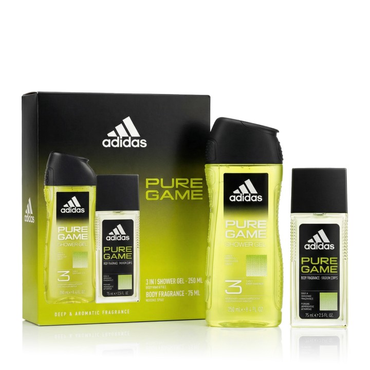 Adidas Pure Game AS 100 ml + DEO VAPO 150 ml (hombre)