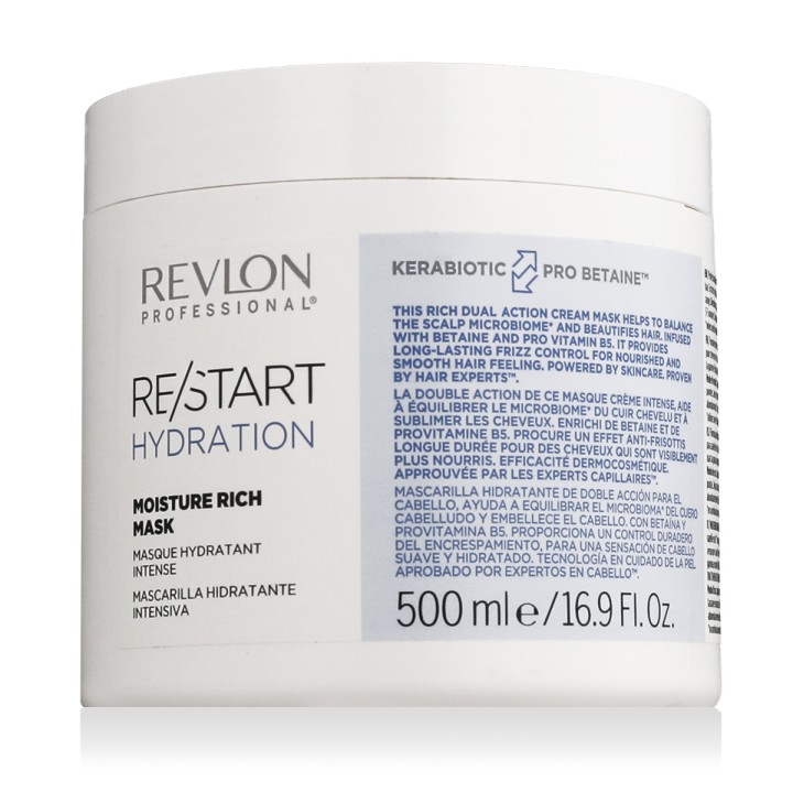 Revlon Professional Restart Hydration Moisture Rich Mask 500 ml