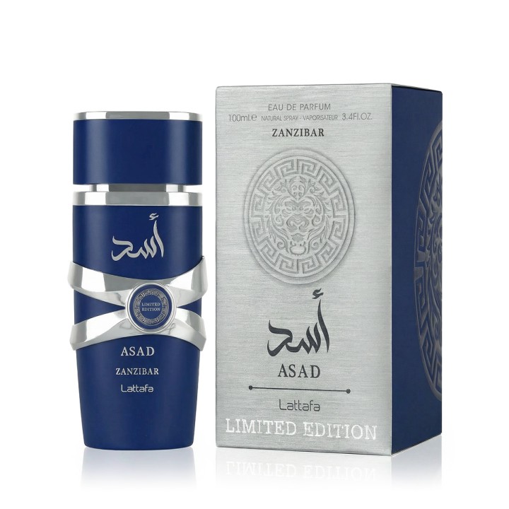 Lattafa Asad Zanzibar Limited Edition Eau De Parfum 100 ml (homme)