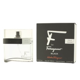Salvatore Ferragamo F by Ferragamo Black Eau De Toilette 100 ml (heren)