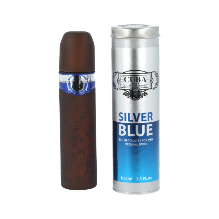 Cuba Silver Blue Eau De Toilette 100 ml (hombre)