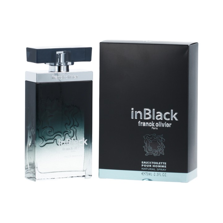 Franck Olivier In Black Eau De Toilette 75 ml (uomo)
