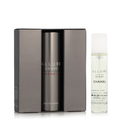 Chanel Allure Homme Sport Eau Extrême EDT Refillable 20 ml + EDT Refill 2 x 20 ml (heren)