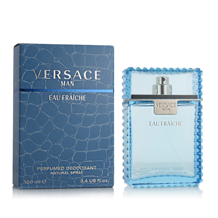 Versace Man Eau Fraîche Deodorant in glass 100 ml (hombre)