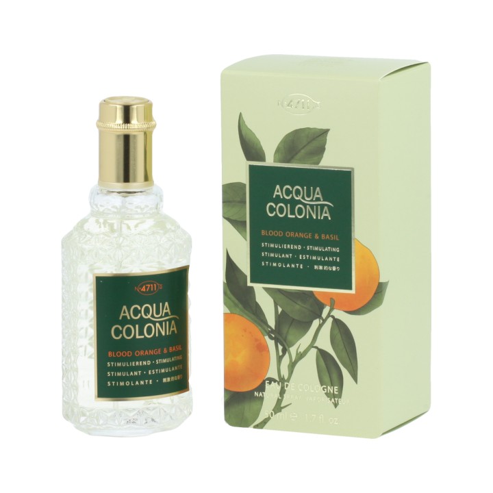 4711 Acqua Colonia Blood Orange & Basil Eau de Cologne 50 ml (unisex)
