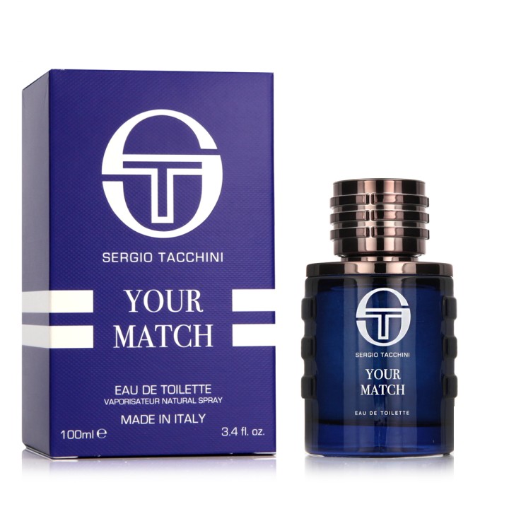 Sergio Tacchini Your Match Eau De Toilette 100 ml (heren)