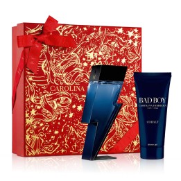 Carolina Herrera Bad Boy Cobalt EDP Électrique 100 ml + SG 100 ml (herren)