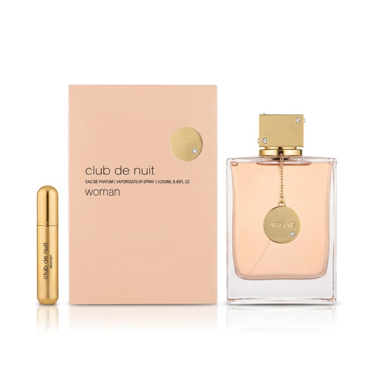 Armaf Club de Nuit Woman EDP 250 ml + Pocket Spray Refillable 5 ml (dames)