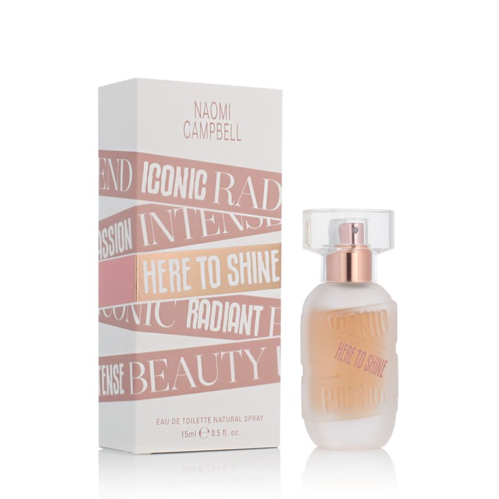 Naomi Campbell Here To Shine Eau De Toilette 15 ml (dames)