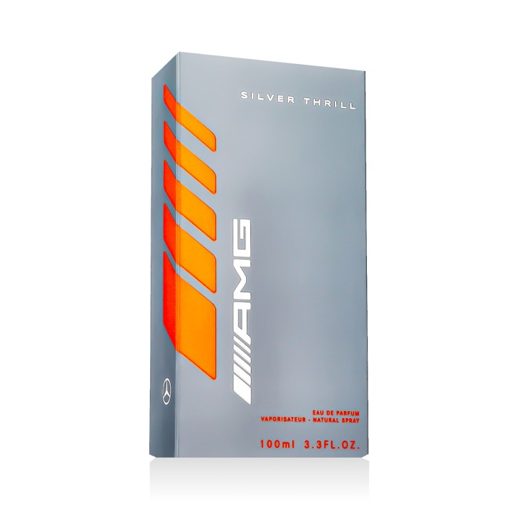 Mercedes-Benz AMG Silver Thrill Eau De Parfum Refillable 100 ml (hombre)