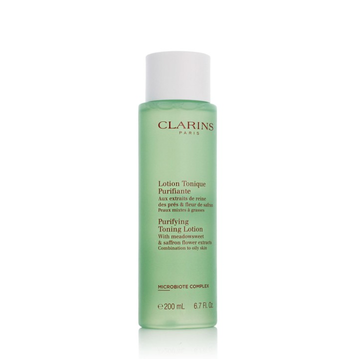 Clarins Purifying Toning Lotion Meadowsweet & Saffron Flower (Combination to Oily Skin) 200 ml
