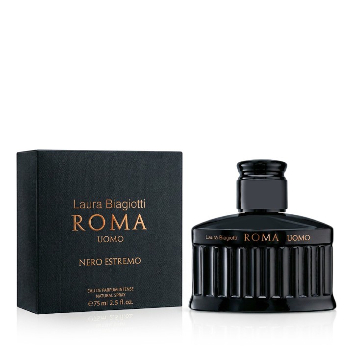 Laura Biagiotti Roma Uomo Nero Estremo Eau De Parfum Intense 75 ml (uomo)