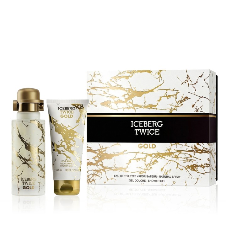 Iceberg Twice Gold EDT 125 ml + SG 100 ml (uomo)