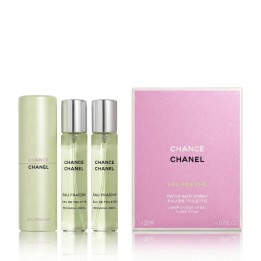 Chanel Chance Eau Fraîche EDT Refill 2 x 20 ml + EDT Refill with spray 20 ml (donna)