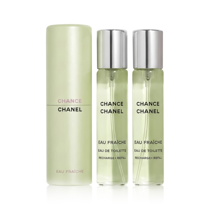 Chanel Chance Eau Fraîche EDT Refill 2 x 20 ml + EDT Refill with spray 20 ml (mujer)