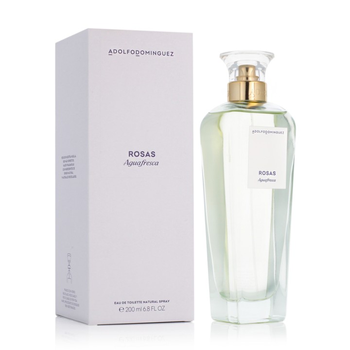 Adolfo Dominguez Agua Fresca de Rosas Eau De Toilette 200 ml (femme)