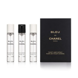 Chanel Bleu de Chanel Parfum Refill with Spray 20 ml + Parfum Refill 2 x 20 ml (herren)