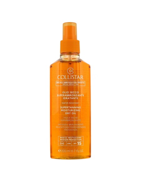 Collistar Smart Sun Protection® Supertanning Moisturizing Dry Oil SPF 15 200 ml